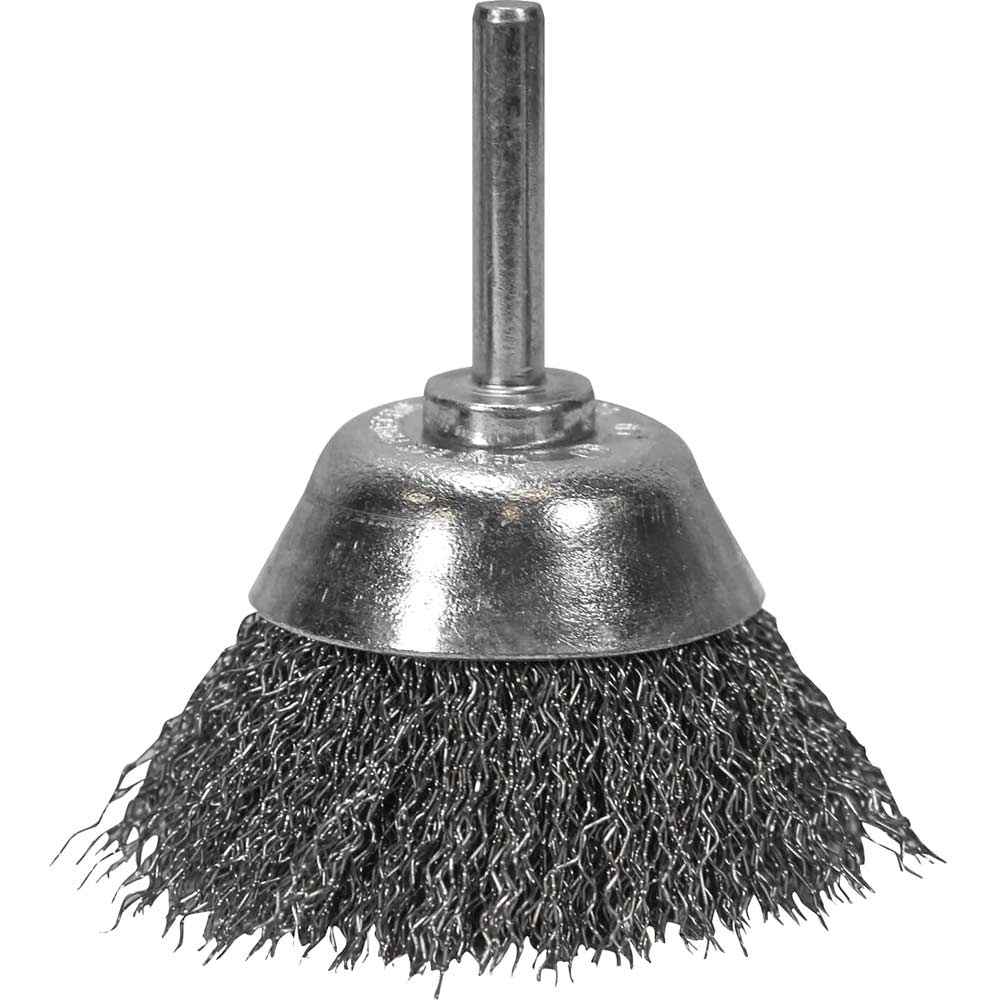 Faithfull Wire Cup Brush 75X6mm 0.30mm Wire
