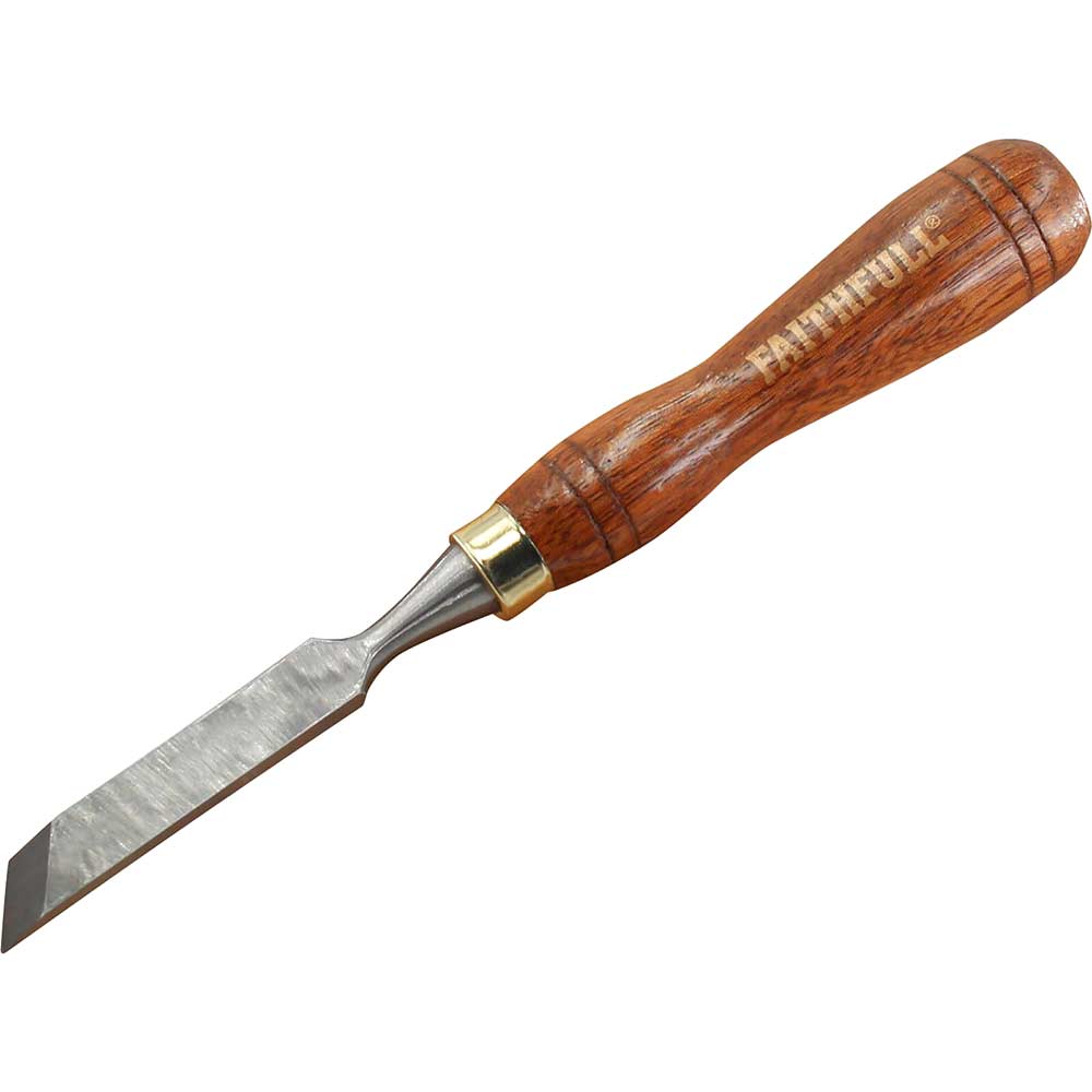 Image of Faithfull Skew Chisel Carving Chisel 12.7mm 1/2&quot;