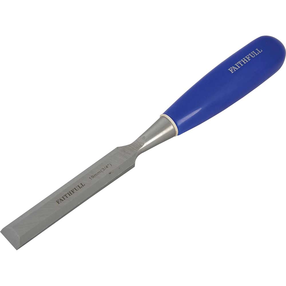 Image of Faithfull Blue B/E Chisel 3/4&quot;