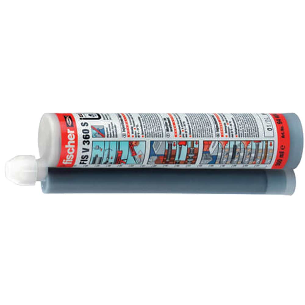 Image of Fischer FIS V 360 S Universal Hybrid Vinylester Non-cancerogenic Resin 360ml Cartridge.