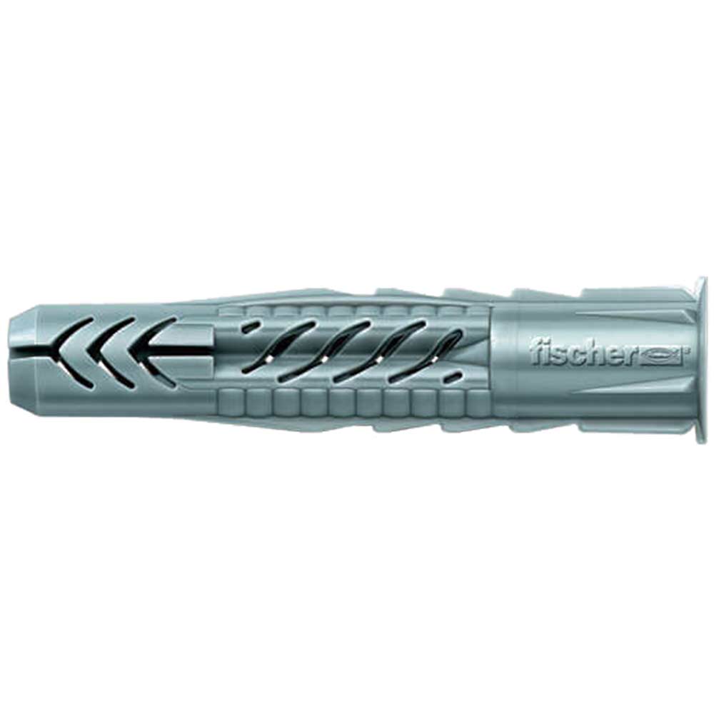 Image of Fischer UX6LR Universal Wall Plug with Collar Box of 100