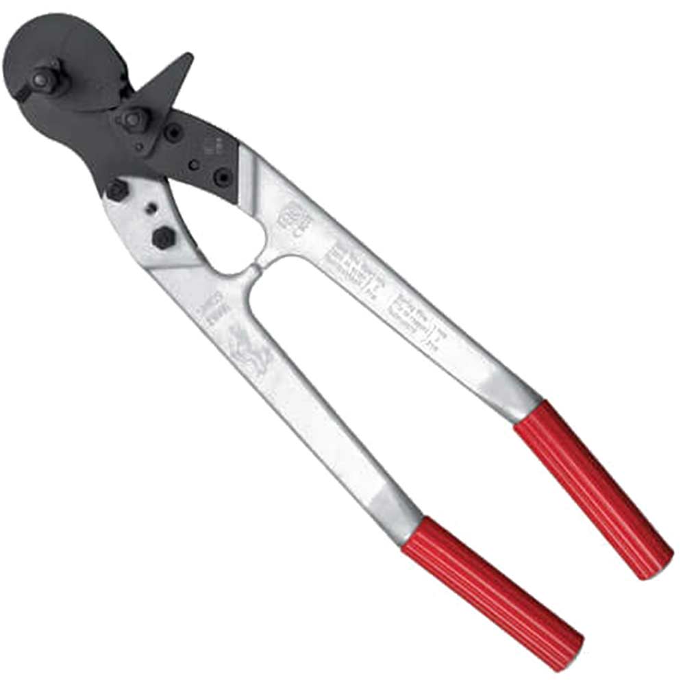 Image of Felco Two Handed Wire Cutter For Hard Materials Cuts Up to 8mm