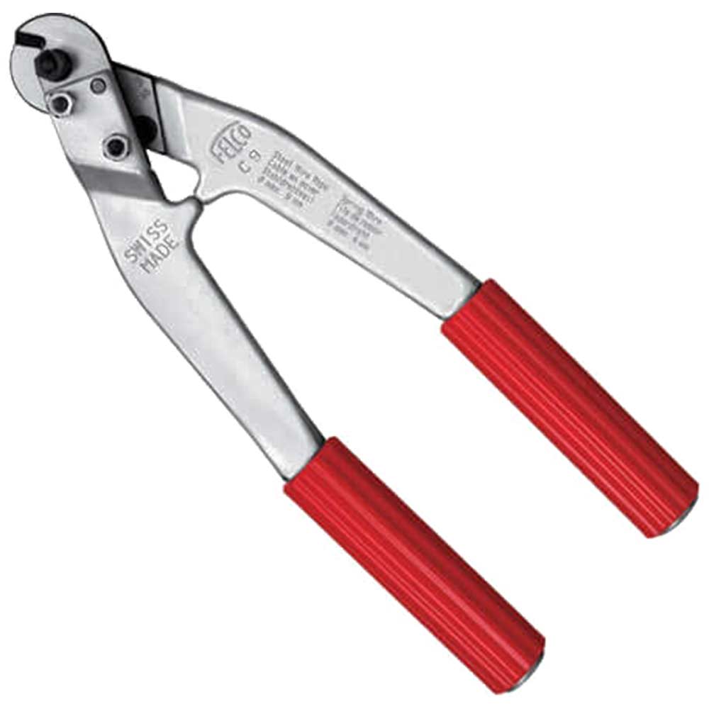 Image of Felco Two Handed Wire Cutter Cuts Up to 9mm Cable or 4mm Wire