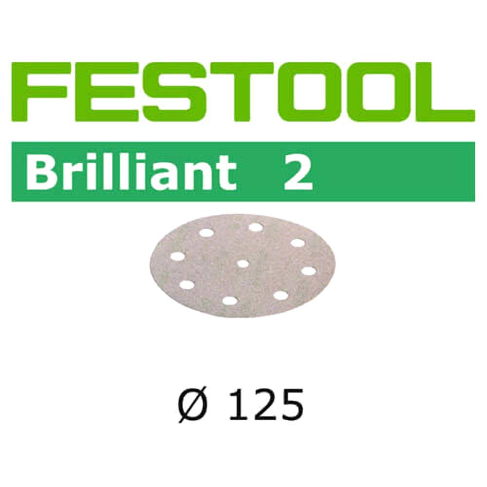 Image of Festool STF D125/90 P180 BR2/10 Pack of 10 Sanding Discs