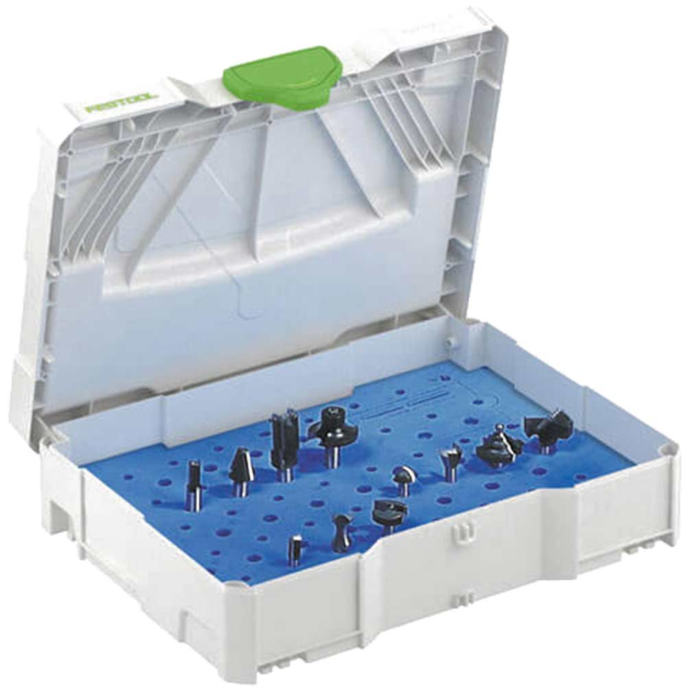 Image of Festool SYS-OF D8/D12 Systainer 1 T-Loc Case with Foam Inserts