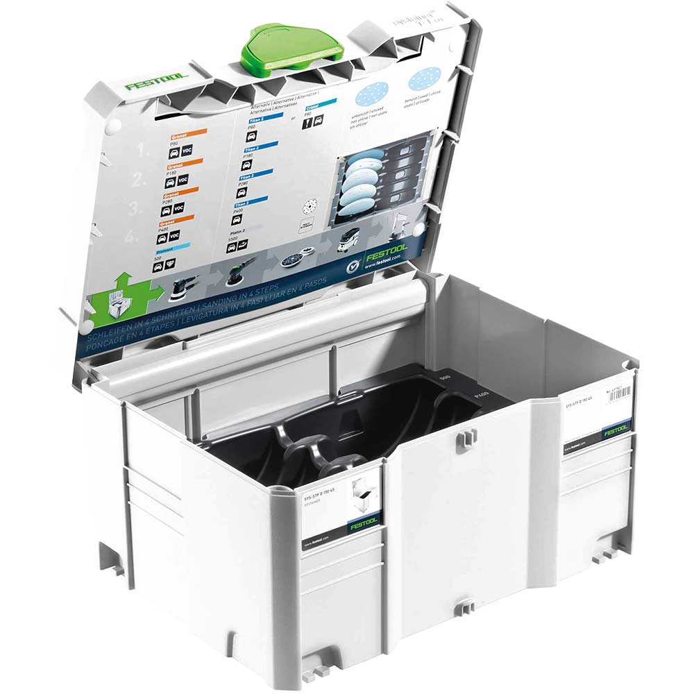 Image of Festool SYS-STF D 150 4S Systainer 3 T-Loc Case with Inserts