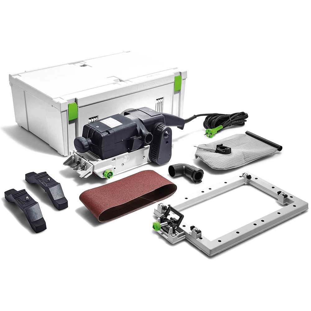 Festool BS 105 E-Plus Belt Sander 105 x 620mm 1400w 240v + Systainer Case