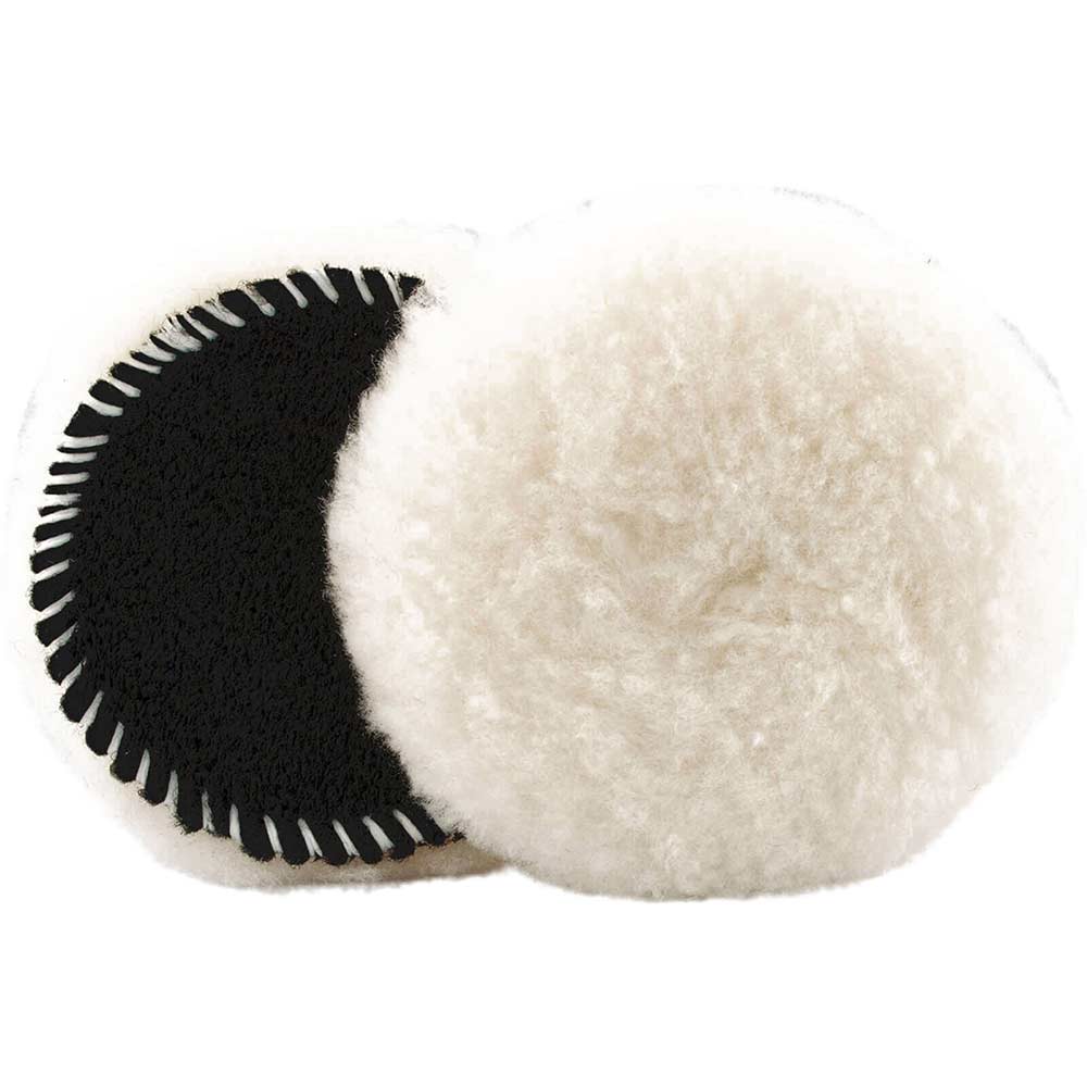Image of Flexipads 75mm Velcro Lambs Wool Polishing Bonnet