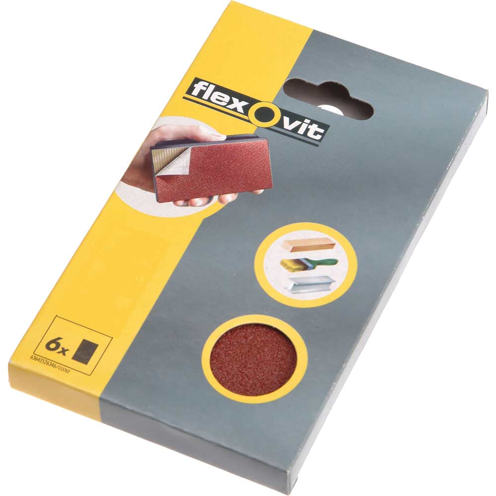 Image of Flexovit H/Loop Refill Kit 6 Packet Medium 63642526348