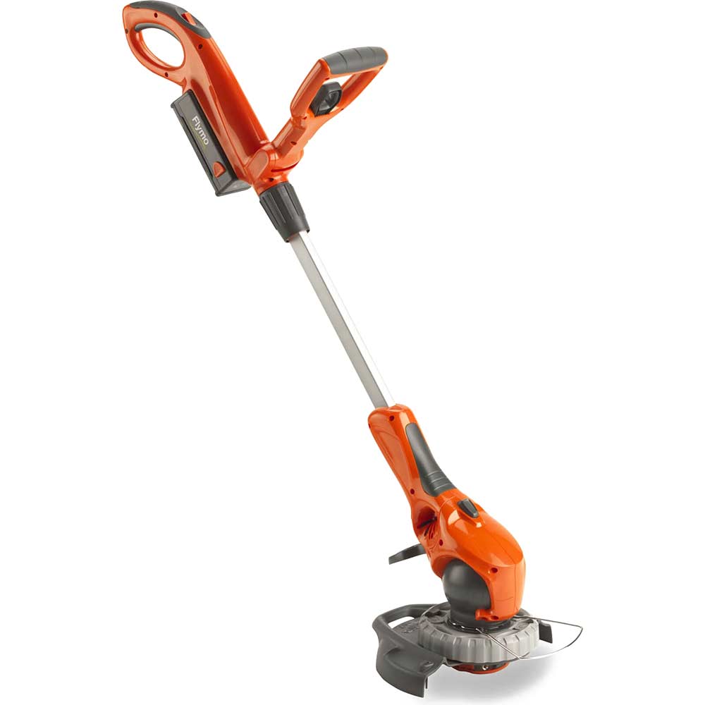 Image of Flymo CONTOUR 500XT 24v Cordless Telescopic Grass Trimmer 250mm Cut Width + 1 NiMH Battery 1.6Ah