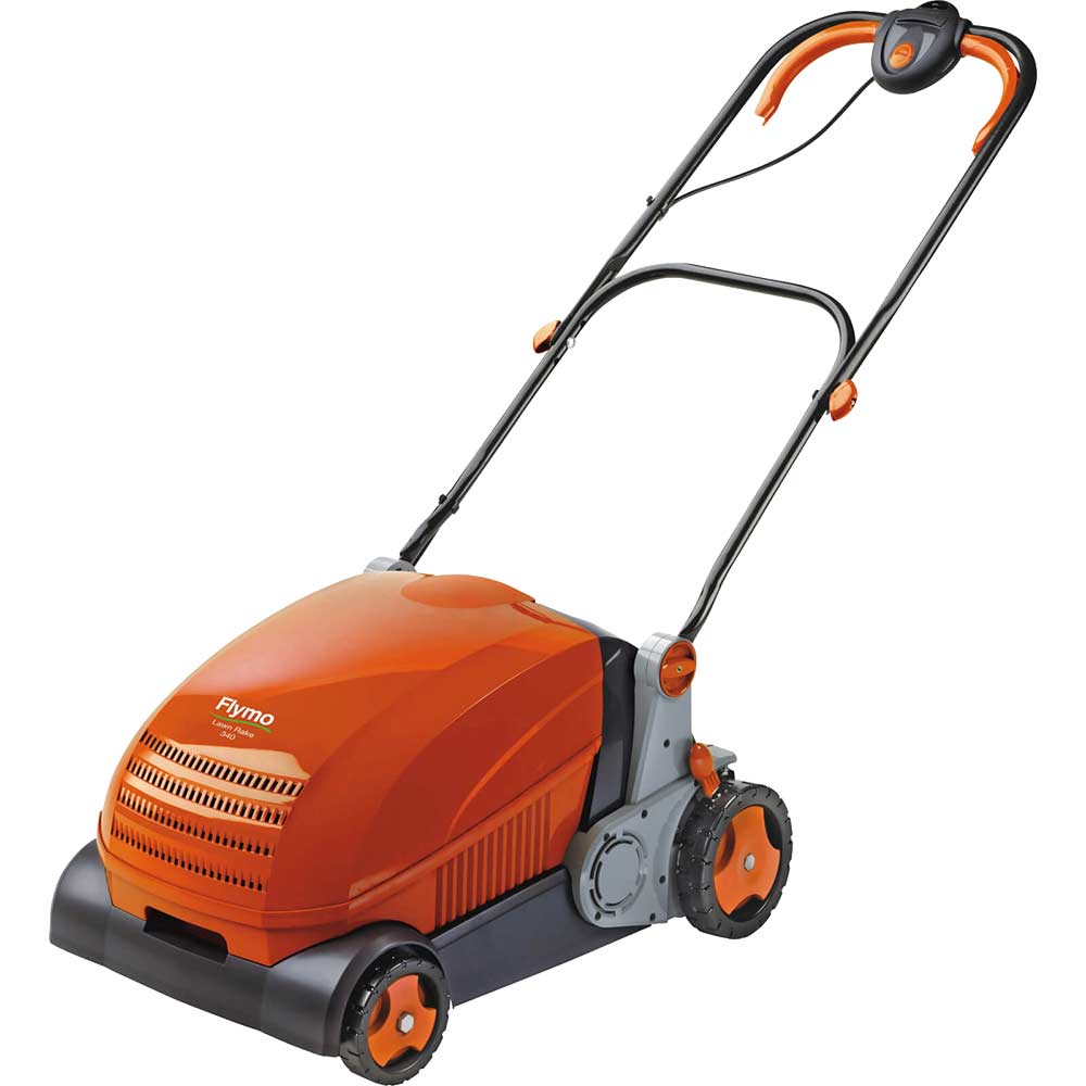 Image of Flymo COMPACT 3400 Lawn Raker 340mm Rake Width 750w 240v