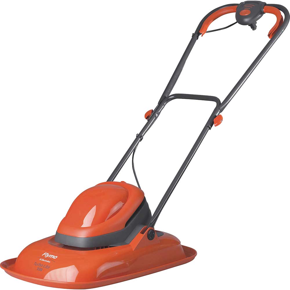 Image of Flymo TURBO LITE 330 Electric Hover Lawnmower 330mm Cut Width 1150w 240v