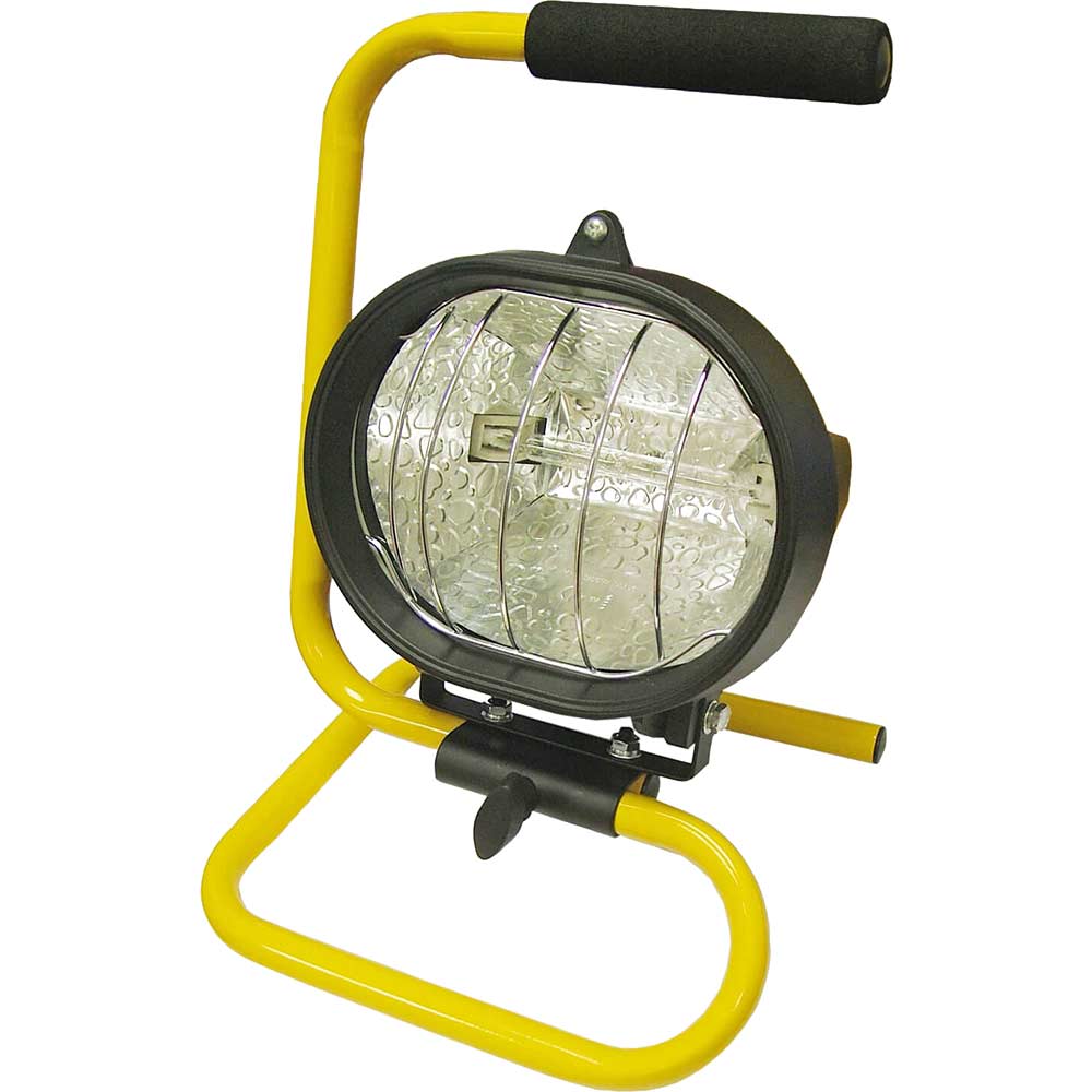 Faithfull Portable Halogen Site Light 150w 110v