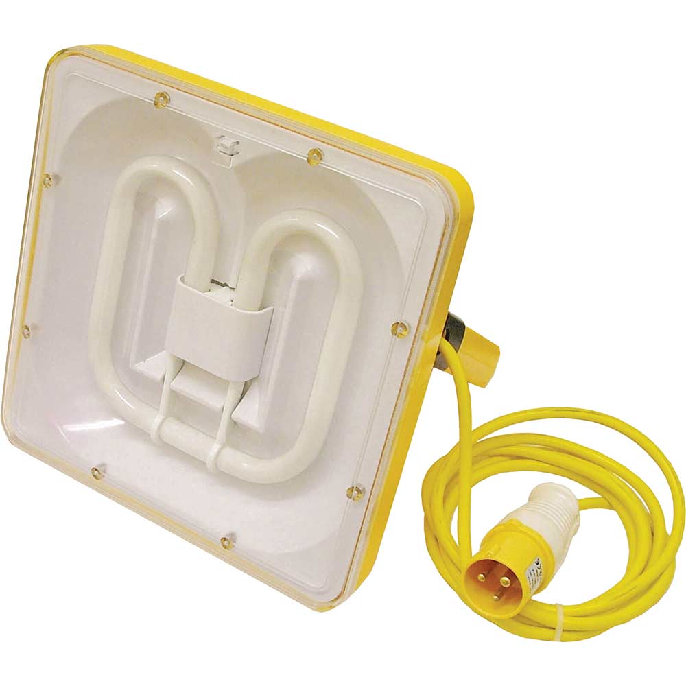 Faithfull Heavy Duty Fluorescent Work Task Light 55w 110v