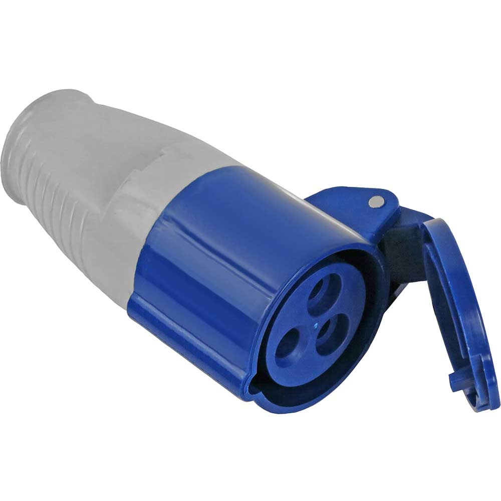 Image of Faithfull Blue Socket 16amp 240v
