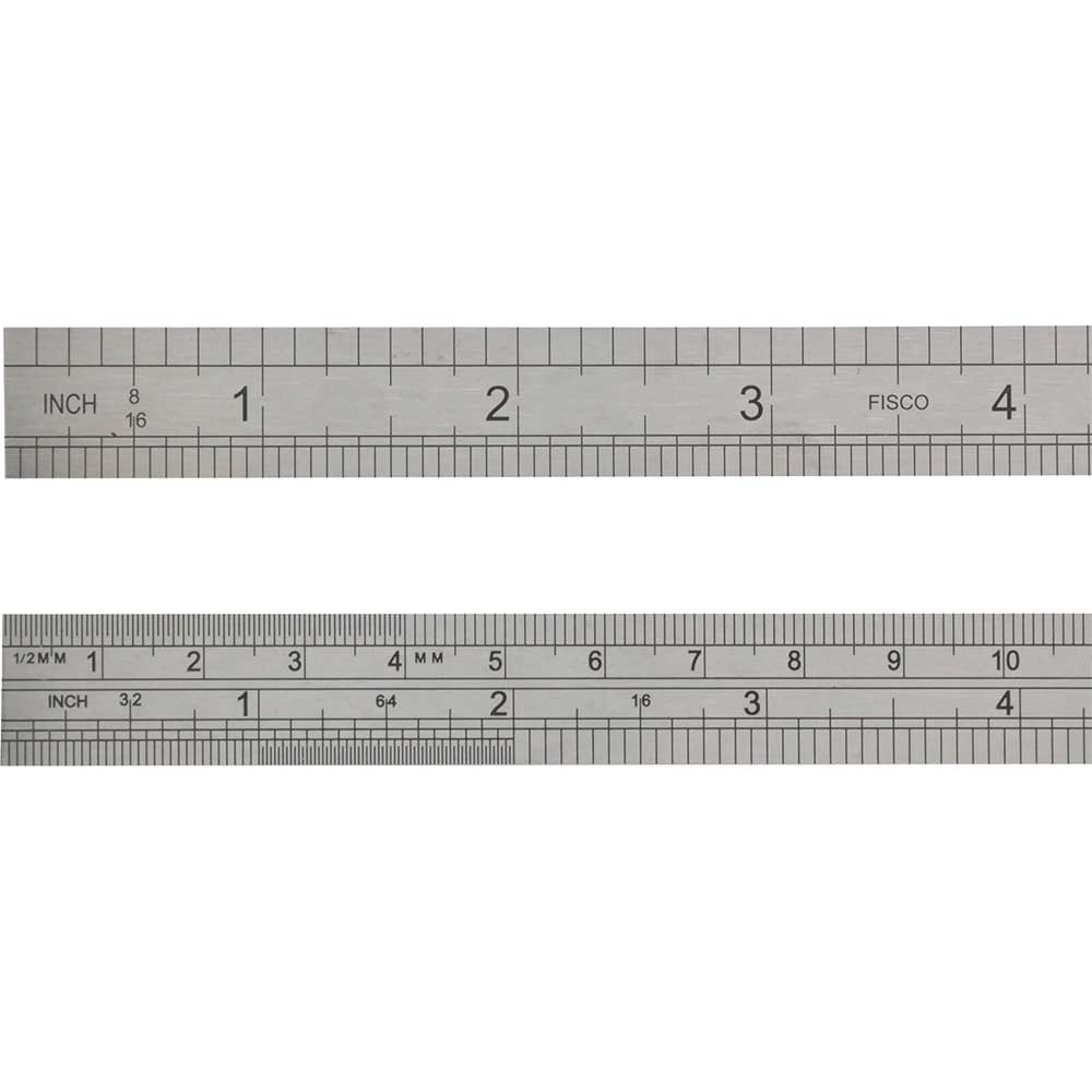 Fisco 712S Stainless Steel Rule 300mm / 12"