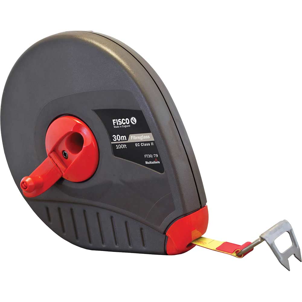 Image of Fisco Futura 30 Metre / 100 Feet Glass Fibre Tape Measure