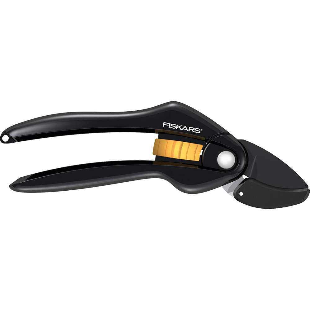 Fiskars SingleStep Anvil Secateurs 22mm Max Cut