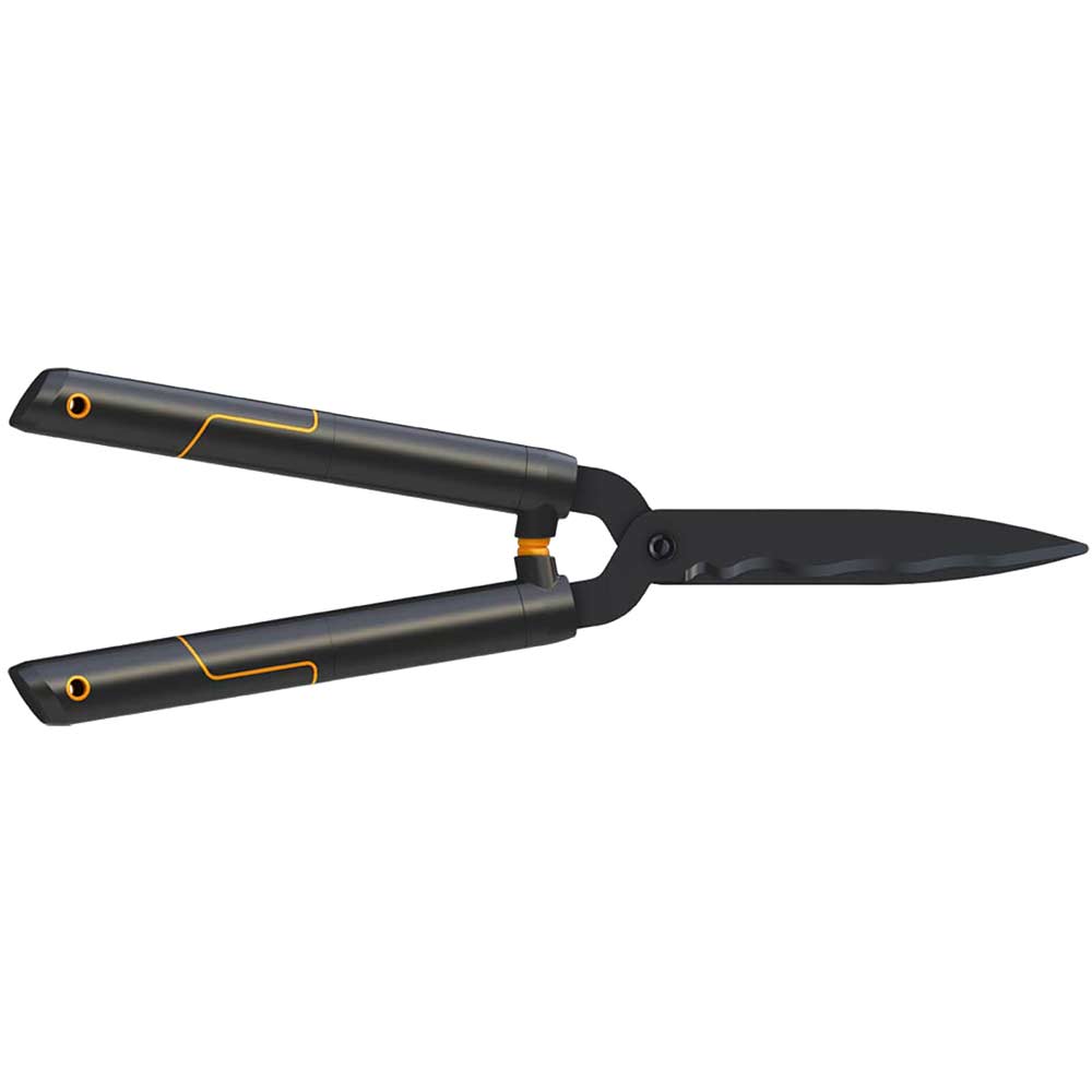 Image of Fiskars HS22 SingleStep Hedge Shears with Wavy Blade 580mm Long