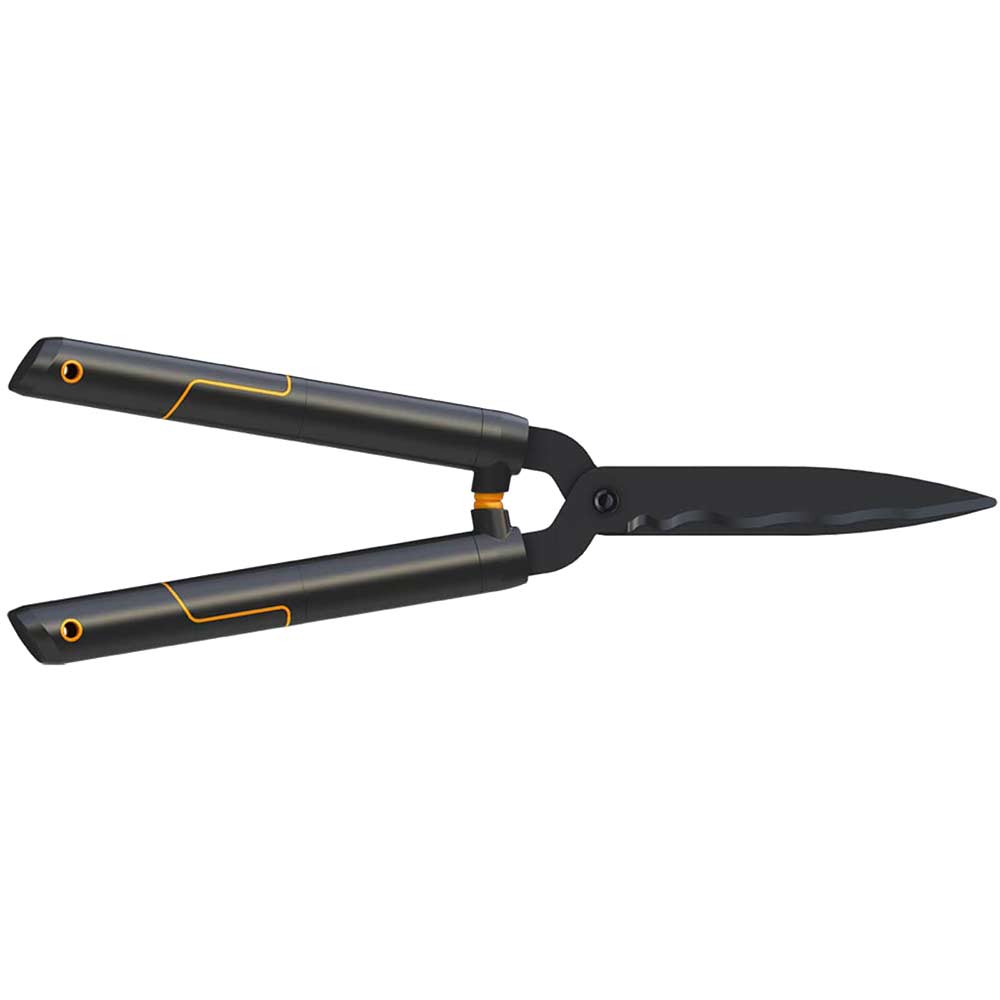 Fiskars HS22 SingleStep Hedge Shears with Wavy Blade 580mm Long