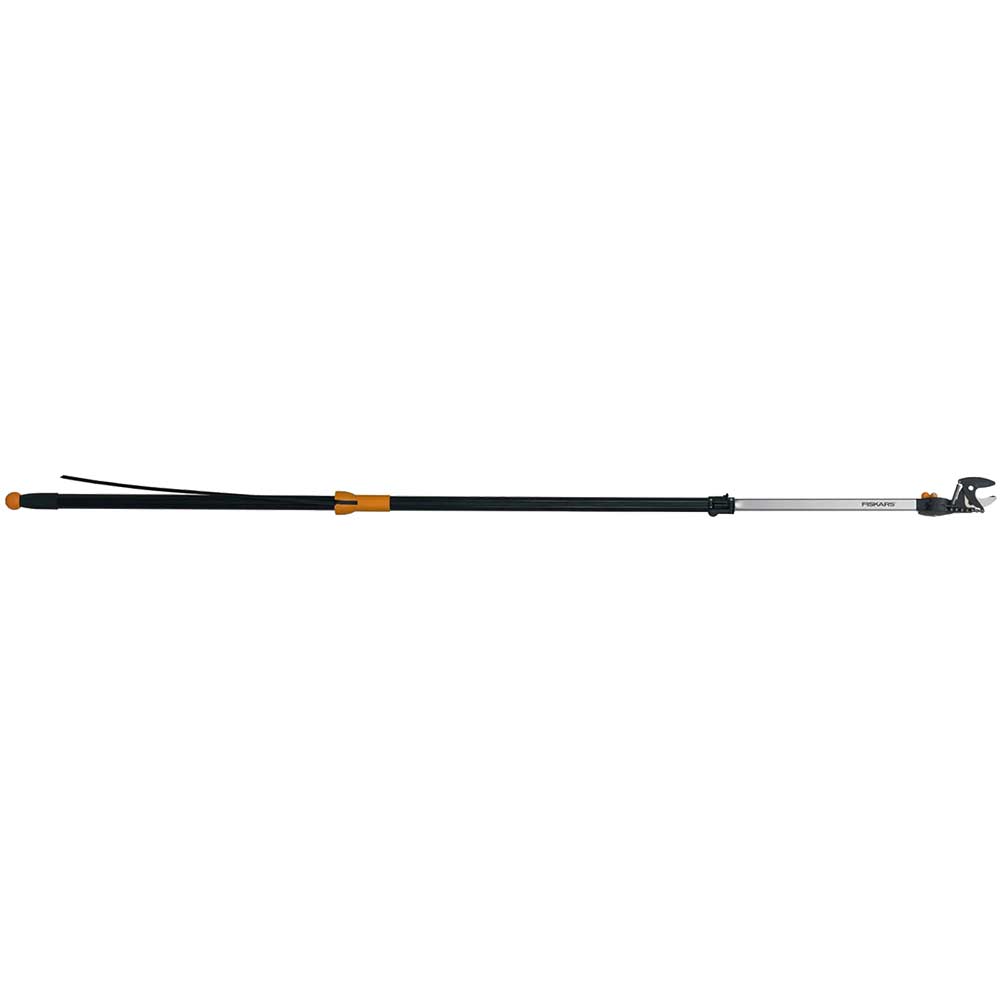 Fiskars Telescopic Universal Anvil Tree Pruner & Cutter 2.3 Metres Extends Max 3.4 Metres