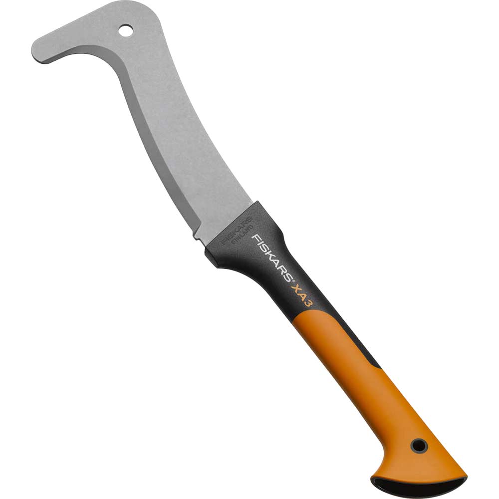 Image of Fiskars XA3 WoodXpert Brush Hook Hand Axe 505mm Long
