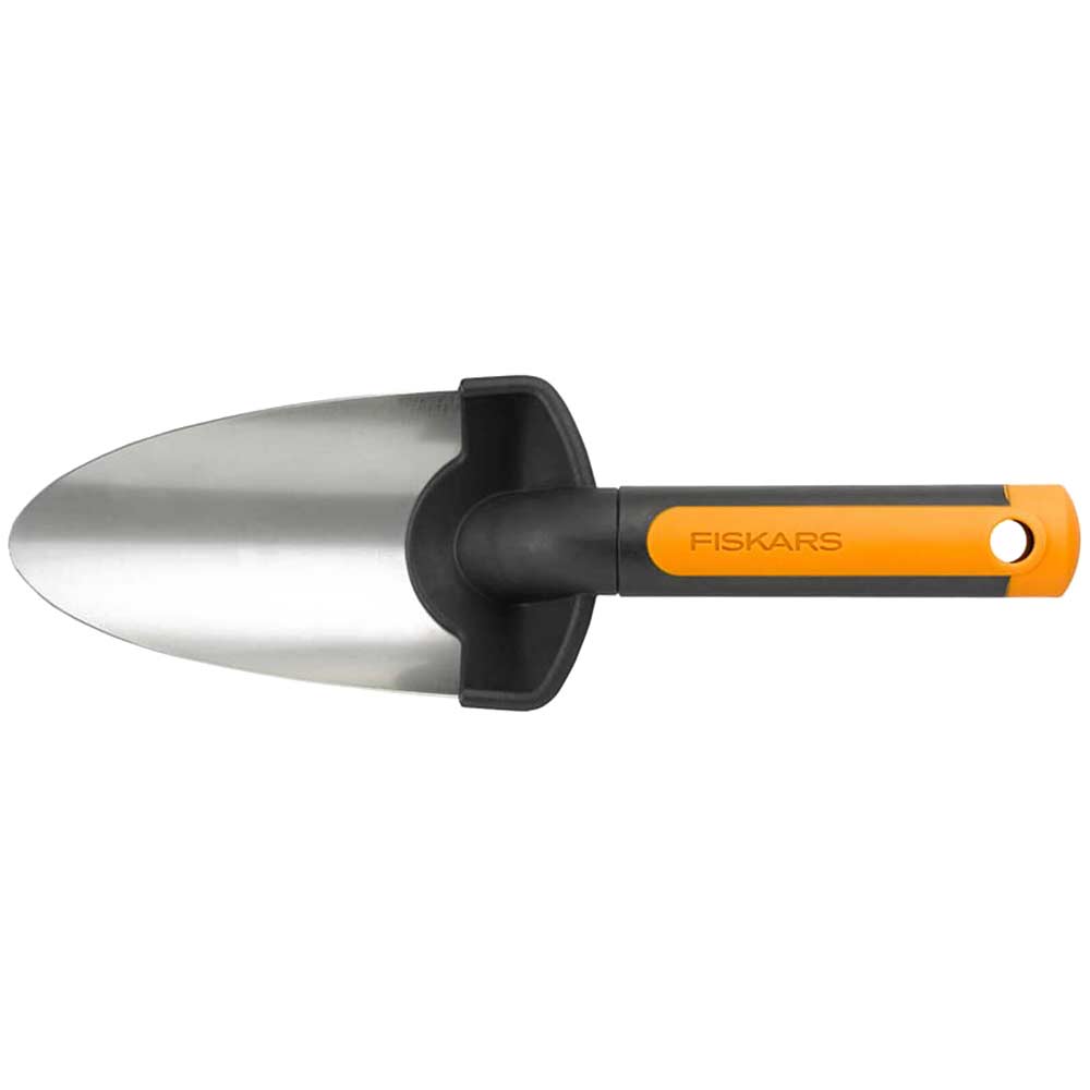 Fiskars Premium Stainless Steel Hand Planting & Transplanting Trowel