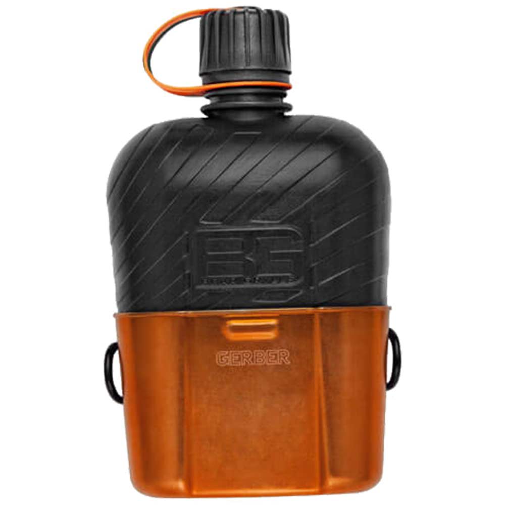 Gerber Bear Grylls Canteen Water Bottle with Cooking Cup