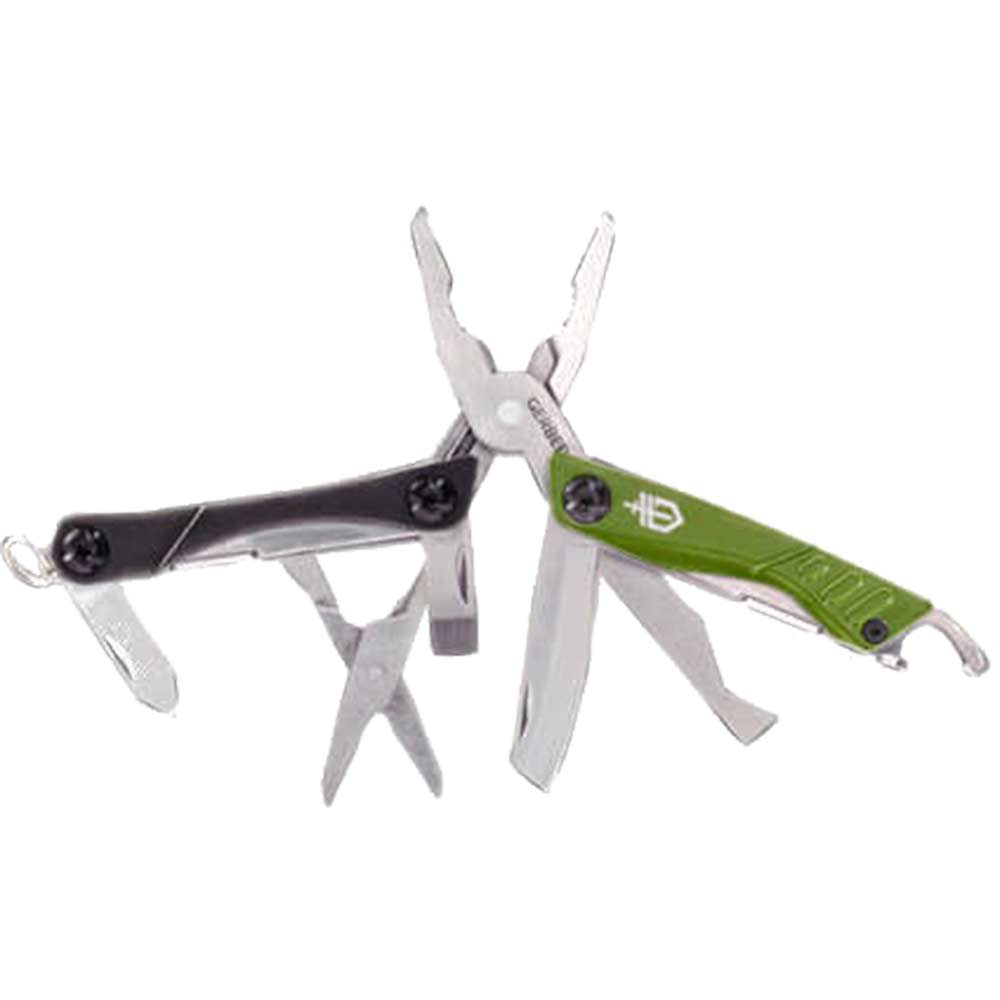 Gerber DIME Micro Multi Tool Pliers Green 10 Functions