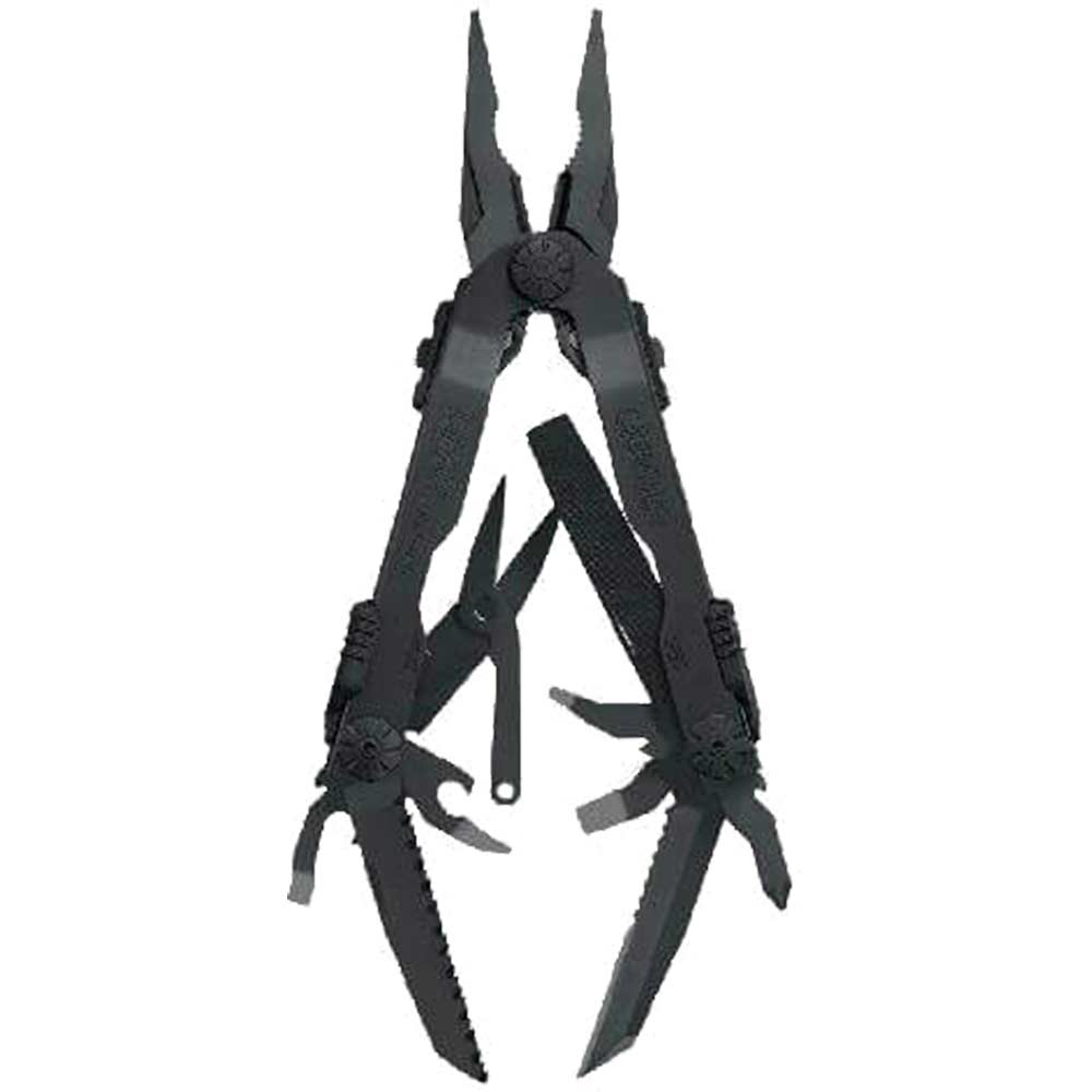 Image of Gerber DIESEL Multi Tool Pliers Black 13 Functions with Nylon Pouch