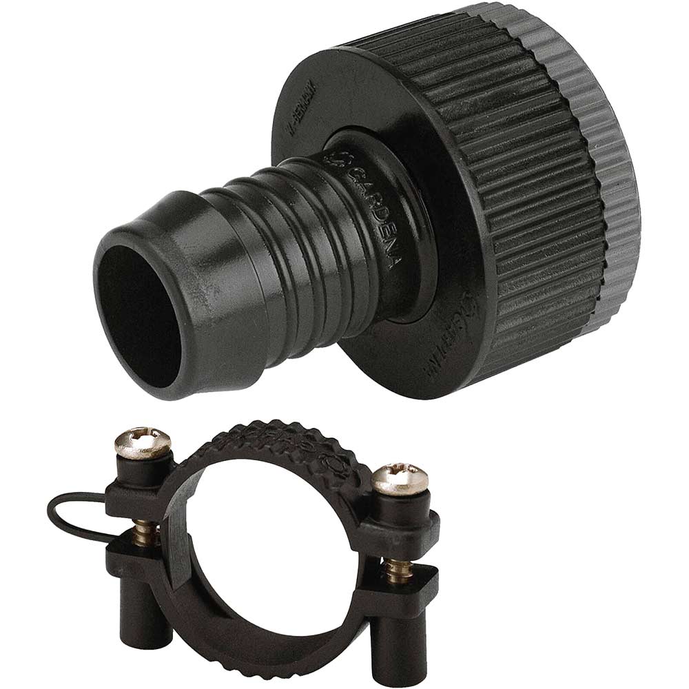 Image of Gardena Adapter Piece for Taps with 19mm (3/4&quot;) & 25.4mm (1&quot;) Threads (SprinklerSystem)