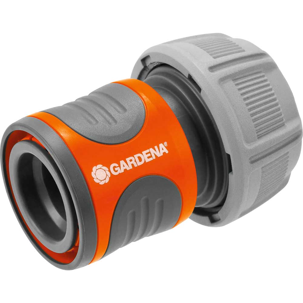 Image of Gardena Power Grip Hose Connector for 19mm (3/4&quot;) Hose Pipes