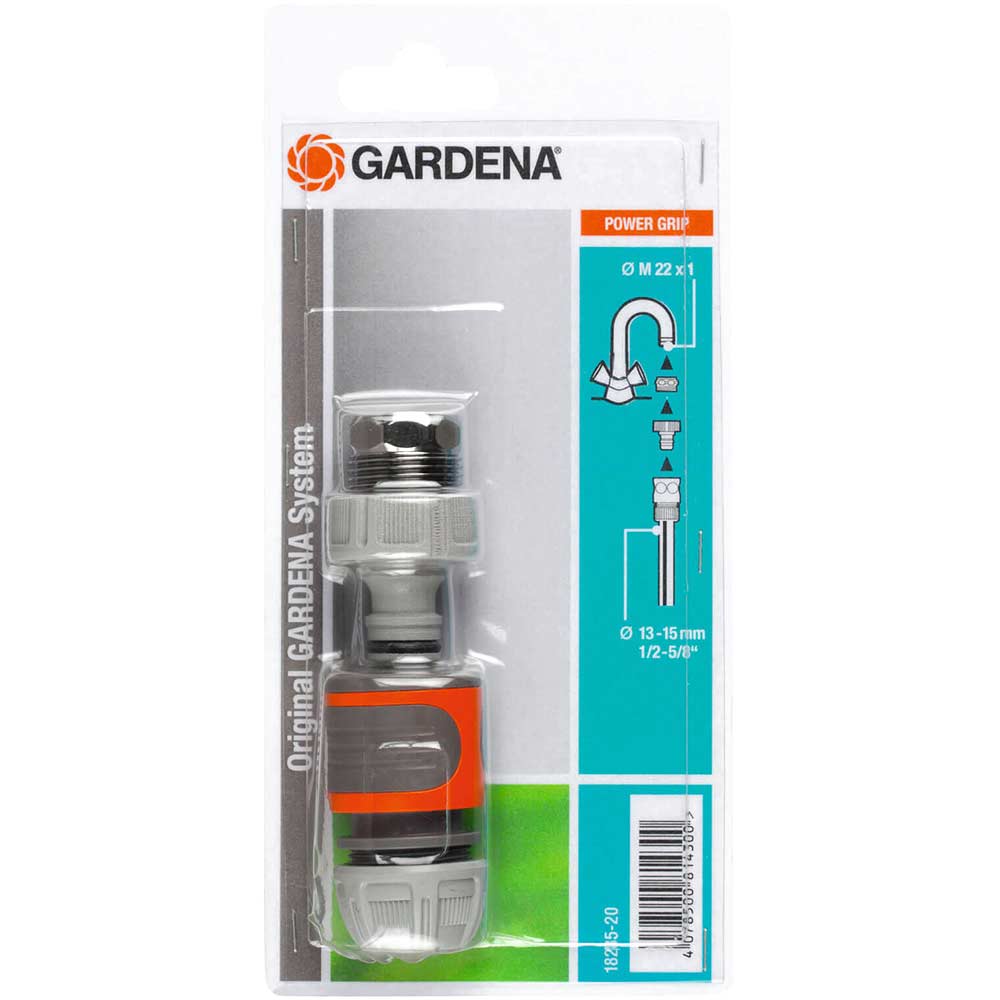 Image of Gardena Rapid Connector Set for Aerated Kitchen or Bathroom Taps