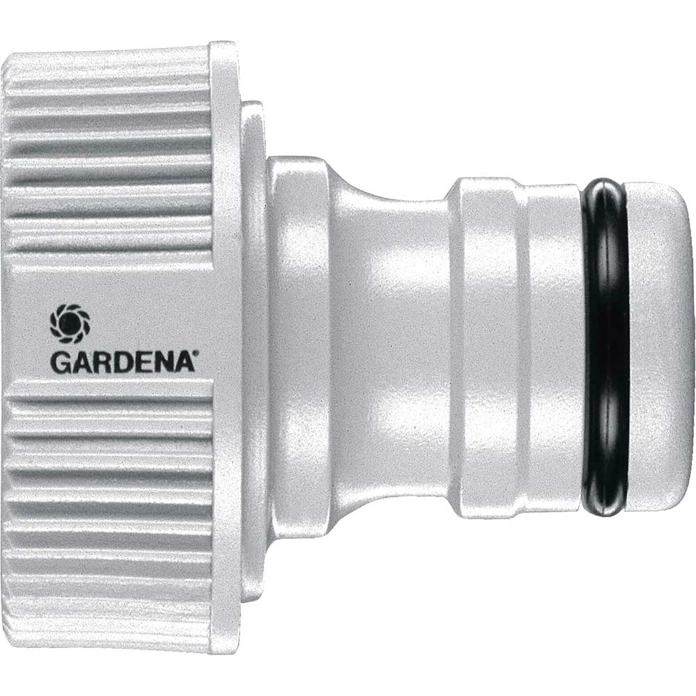 Image of Gardena Threaded Tap Hose Connector for 1&quot; BSP Taps