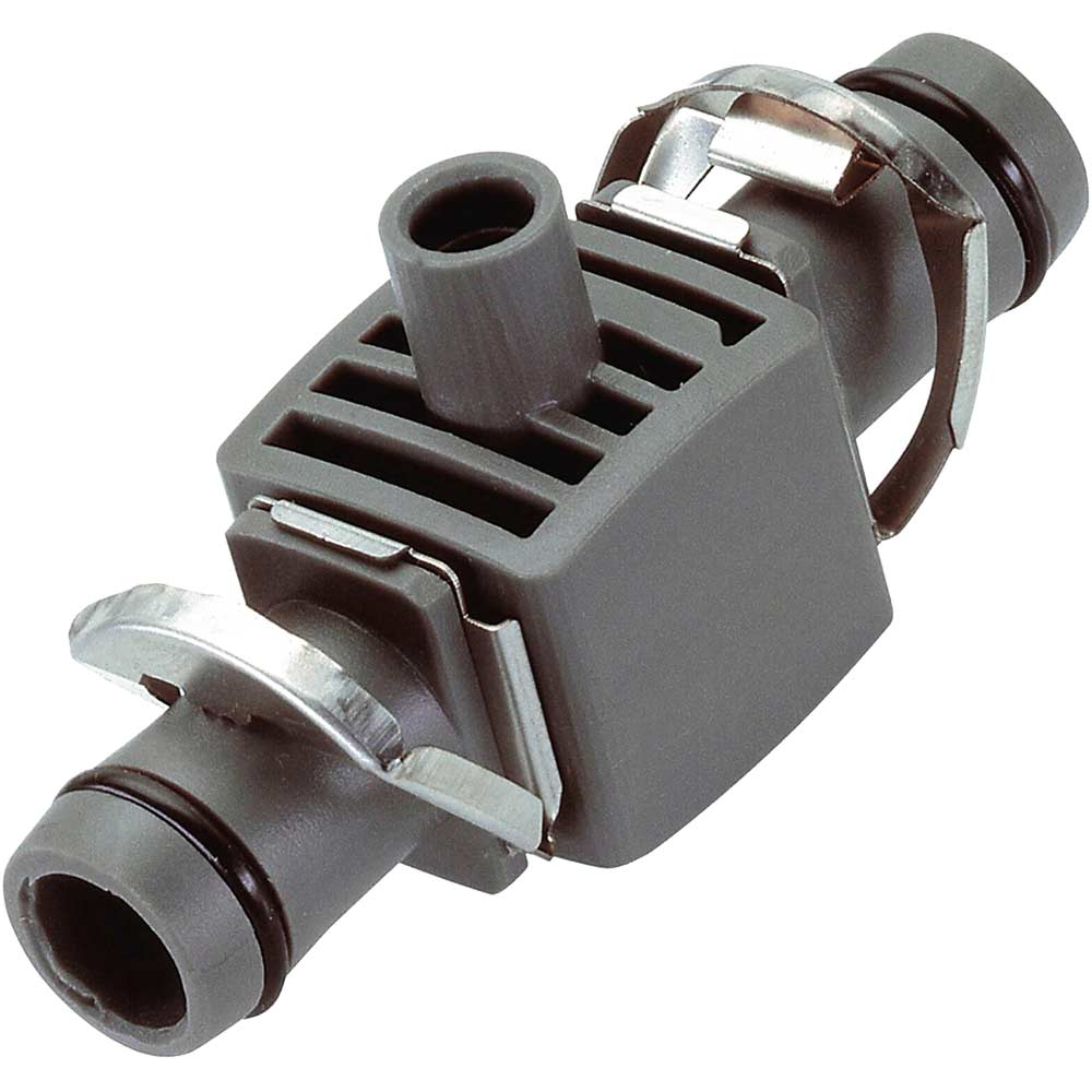 Image of Gardena T Joint for Spray Nozzles 12.5mm (1/2&quot;) Pack of 5 (Micro Drip System)