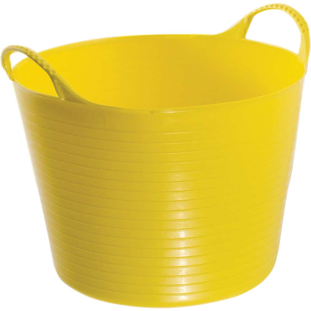 Rhino 12 Litre Flexible Tub Yellow