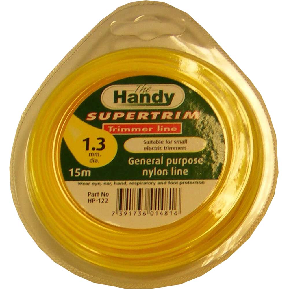 Image of Handy Replacement Standard Nylon Line 1.3mm x 15 Metre for Grass Trimmers