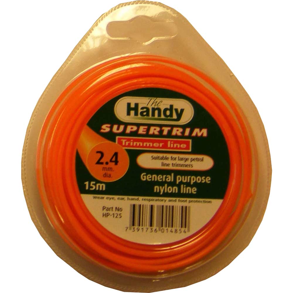 Image of Handy Replacement Standard Nylon Line 2.4mm x 15 Metre for Grass Trimmers