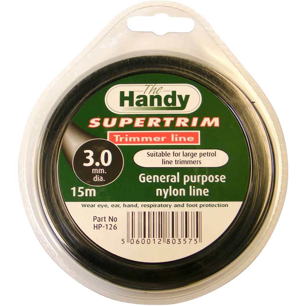 Image of Handy Replacement Standard Nylon Line 3mm x 10 Metre for Grass Trimmers