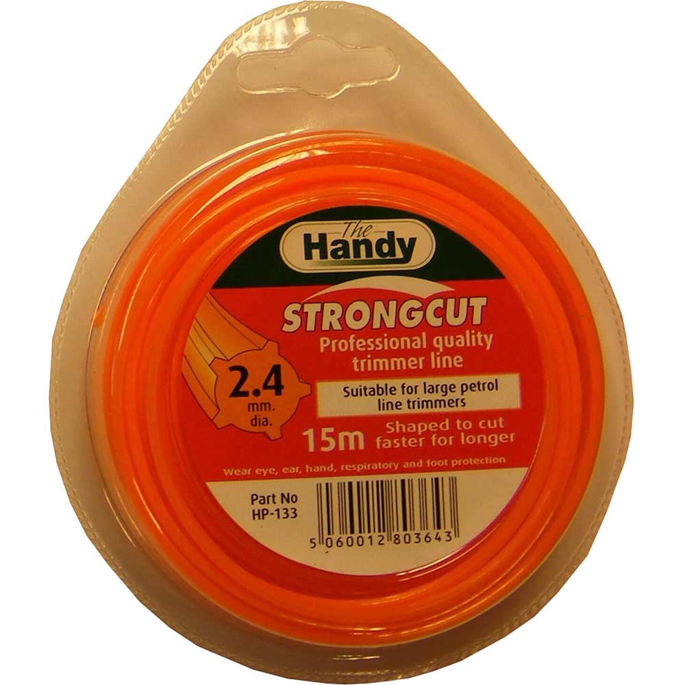 Image of Handy Replacement Professional Nylon Line 2.4mm x 15 Metre for Grass Trimmers