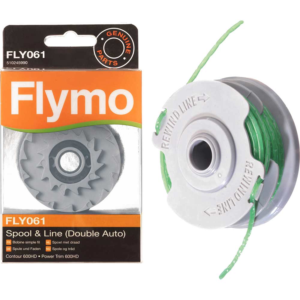Flymo FLY061 Replacement Spool & Line for Powertrim & Contour 600HD Grass Trimmers
