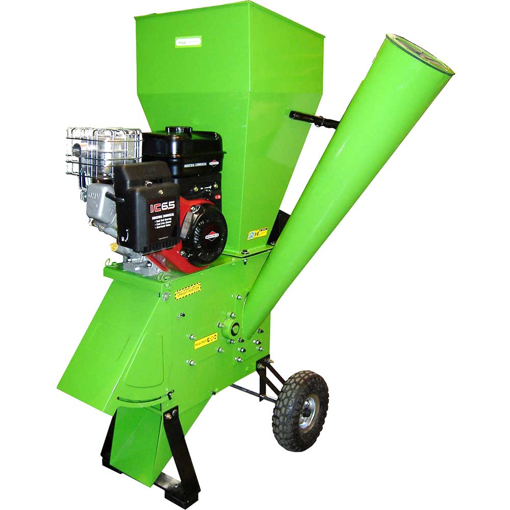 Handy Petrol Garden Chipper Shredder Max 50mm Capacity with Briggs & Stratton 1450 Series Engine