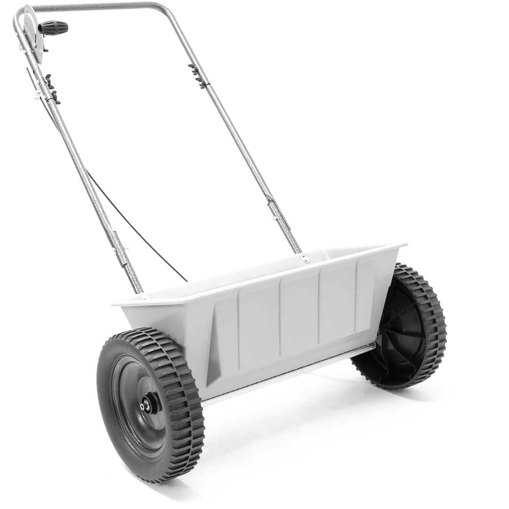 Image of Handy Push Feed, Grass & Salt Drop Spreader 560mm Spread Width 27kg Capacity