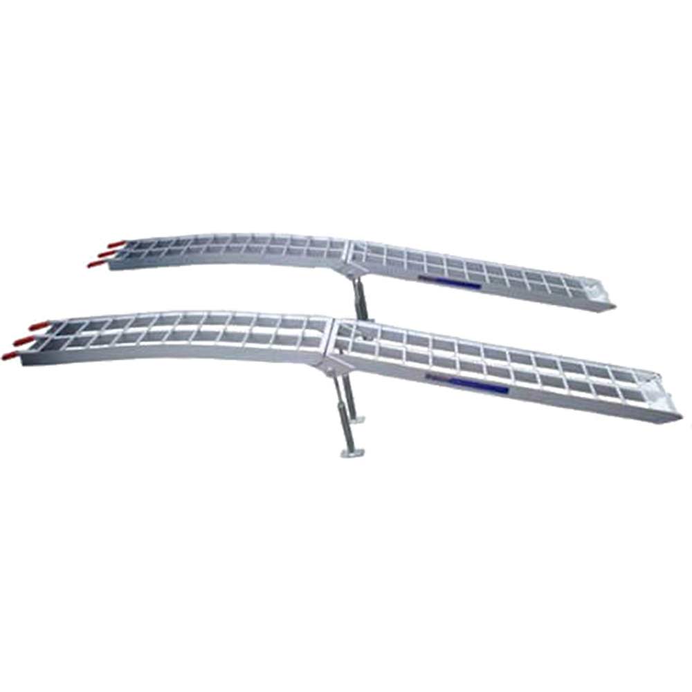 Handy Aluminium Folding Loadings Ramps with Support