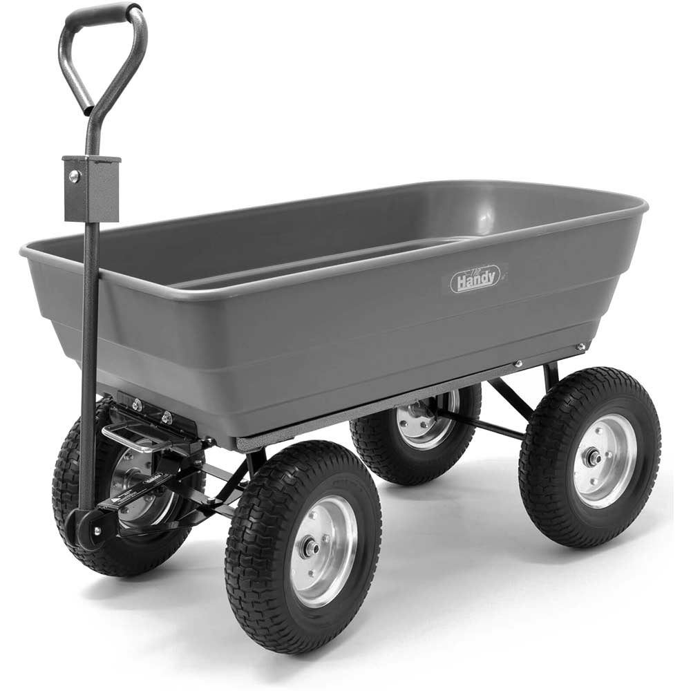 Handy Large Poly Garden Trolley 200kg Capacity