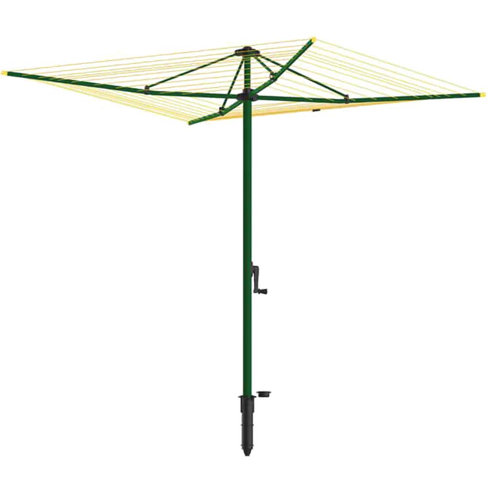 Image of Hills Industries 1498 Supadry 4 Arm Rotary Washing Line with 50 Metre Line