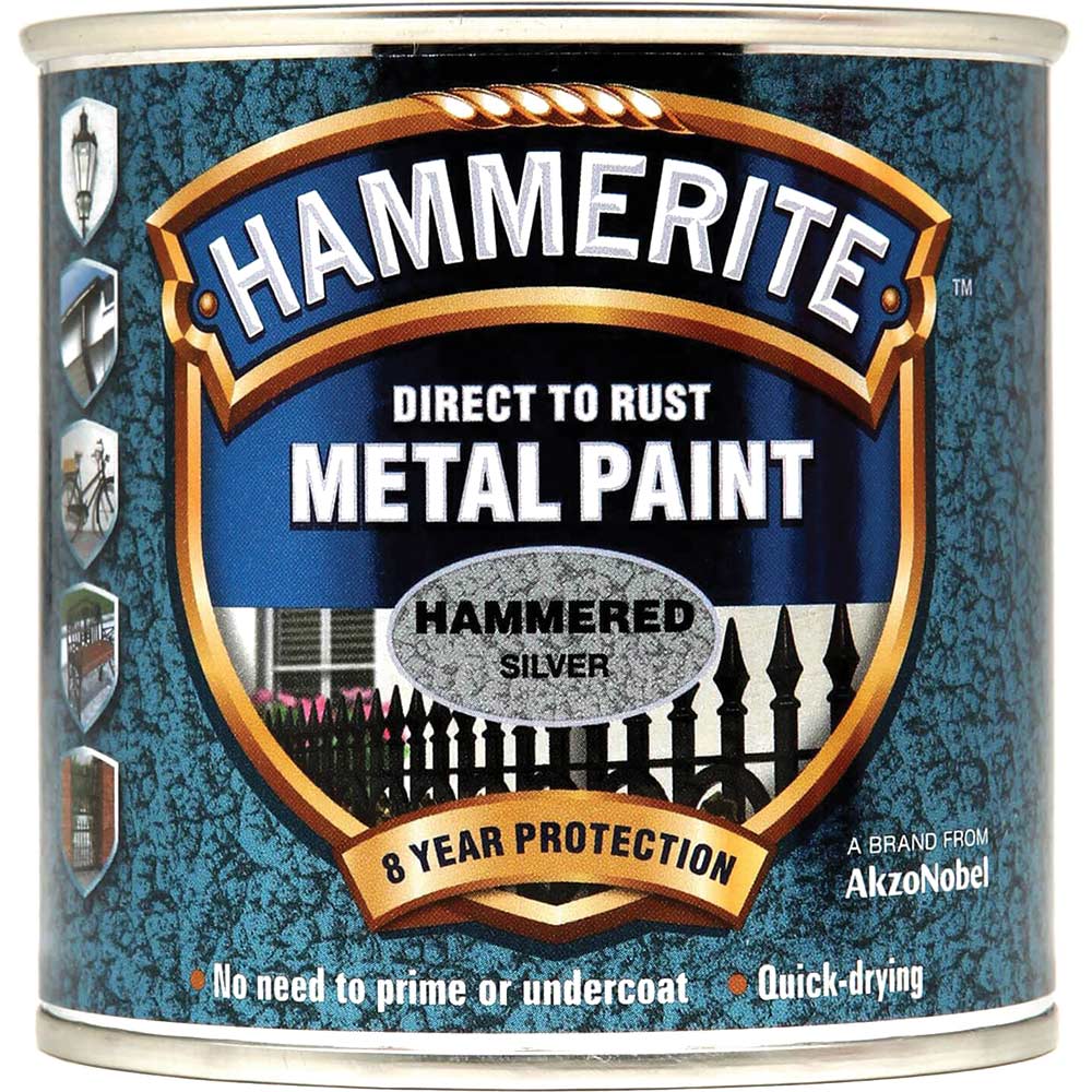 Hammerite Hammered Finish Black 2.5 Litre