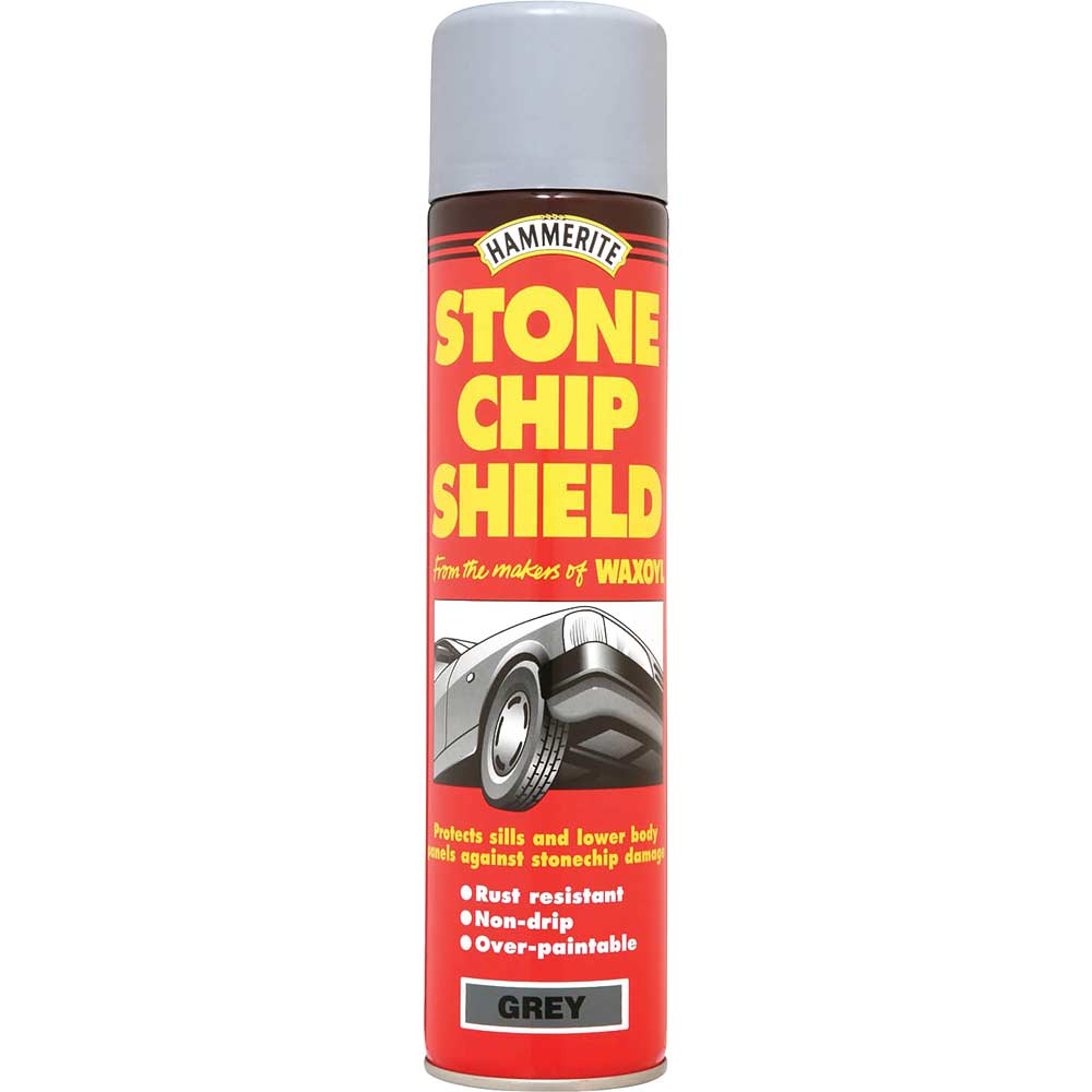 Hammerite Stonechip Shield Aerosol White 600ml