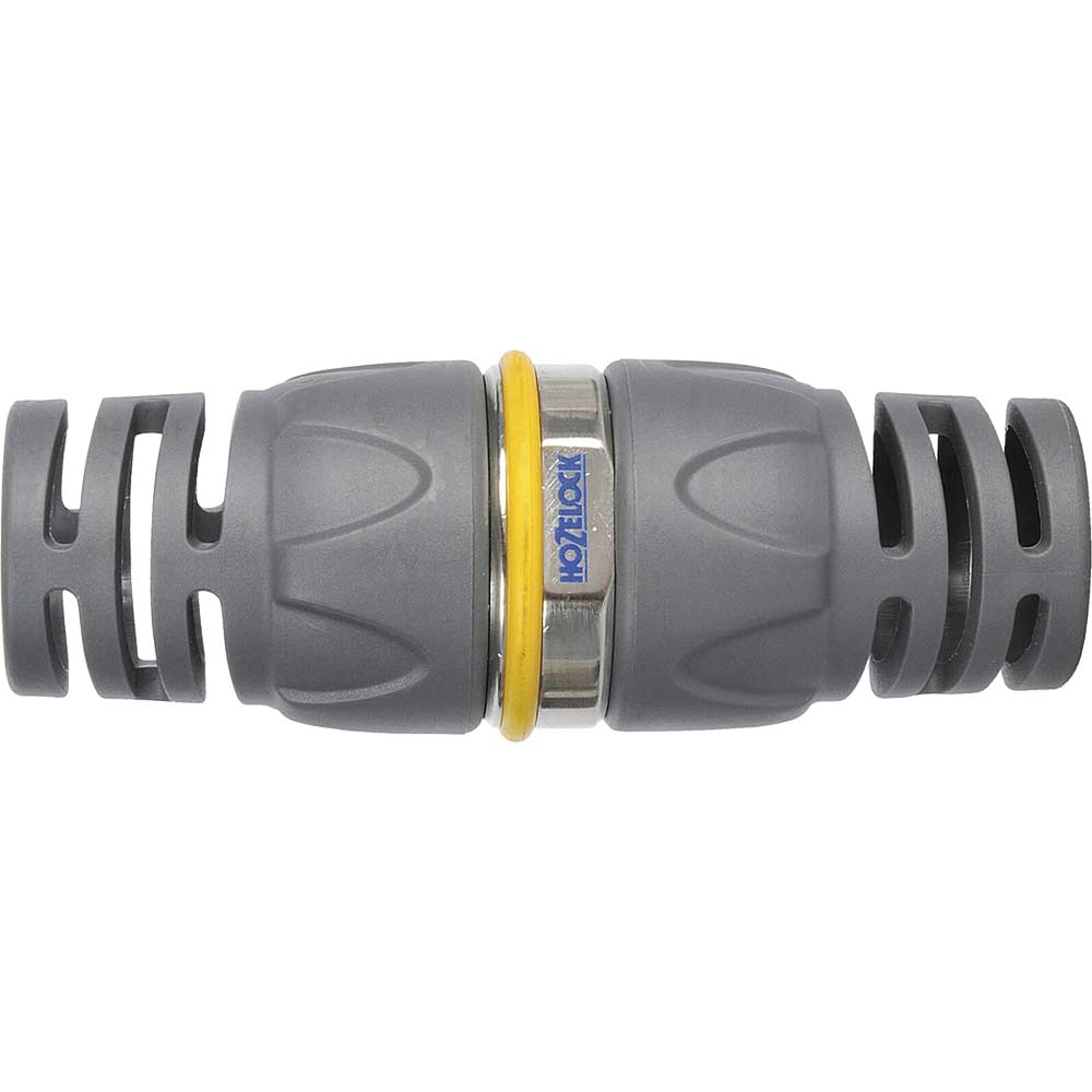 Image of Hozelock Pro Metal Hose Pipe Repair & Joining Connector for 12.5mm (1/2&quot;) Hose Pipes