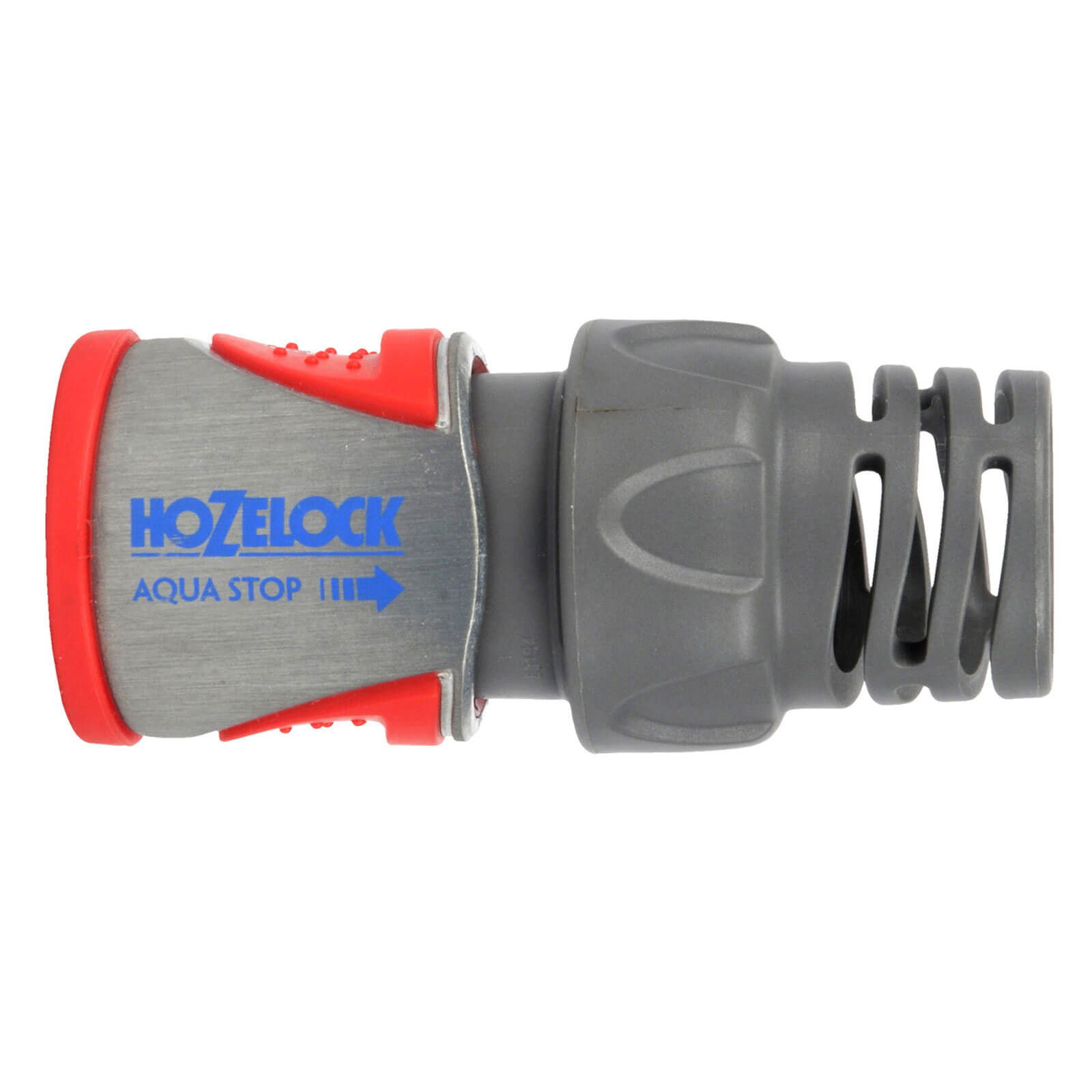 Hozelock Pro Metal Aquastop Hose End Connector for 19mm (3/4") Hose Pipes